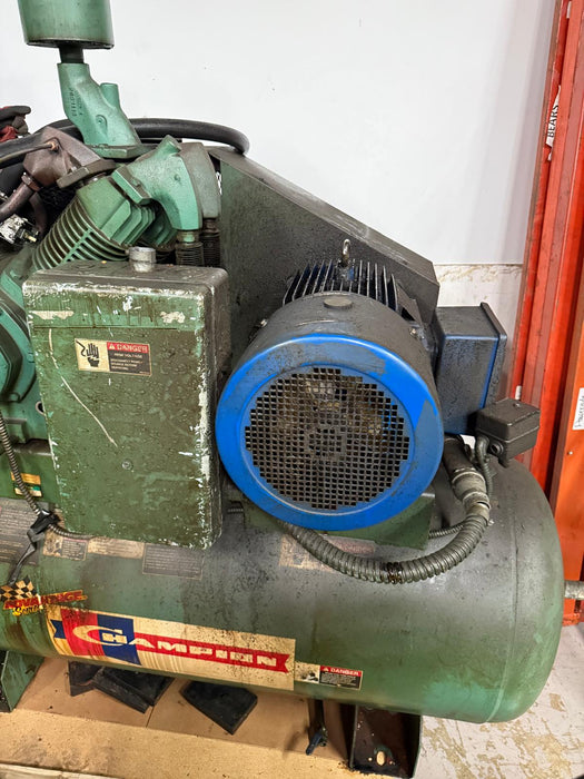 Champion HRA25-12 Horizontal Air Compressor 64" x 30" x 64", 120 GAL , Used