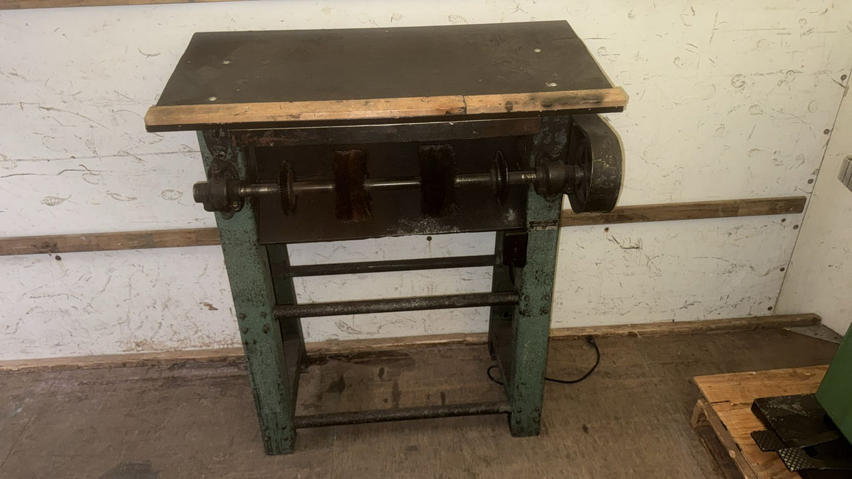 Landis Shoe Shine Finisher Machine – Vintage Shoe Repair Cobbler Tool