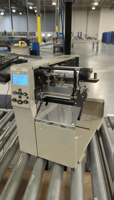 Zebra 105SL Plus Industrial Thermal Transfer Barcode Printer LAN USB Serial