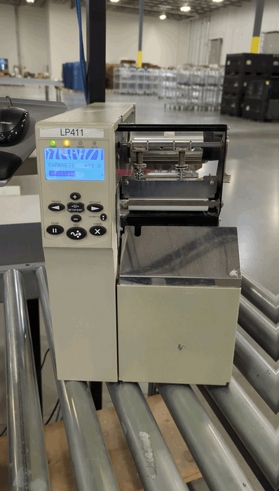 Zebra 105SL Plus Industrial Thermal Transfer Barcode Printer LAN USB Serial