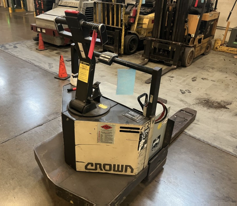 Crown 60PE-27-3 Electric Pallet Jack Forklift, Cap. 6000 lbs