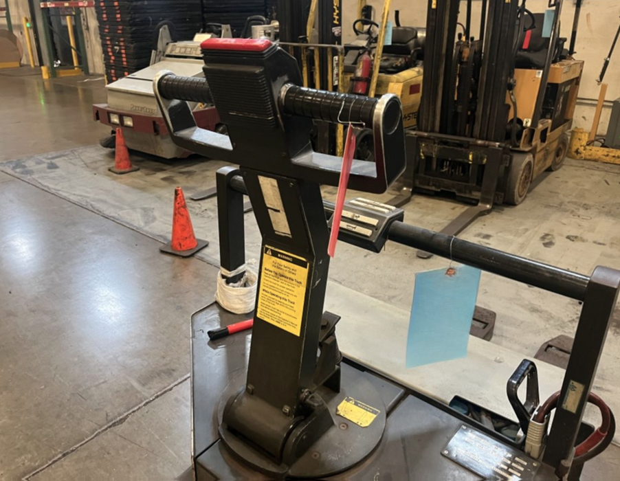 Crown 60PE-27-3 Electric Pallet Jack Forklift, Cap. 6000 lbs