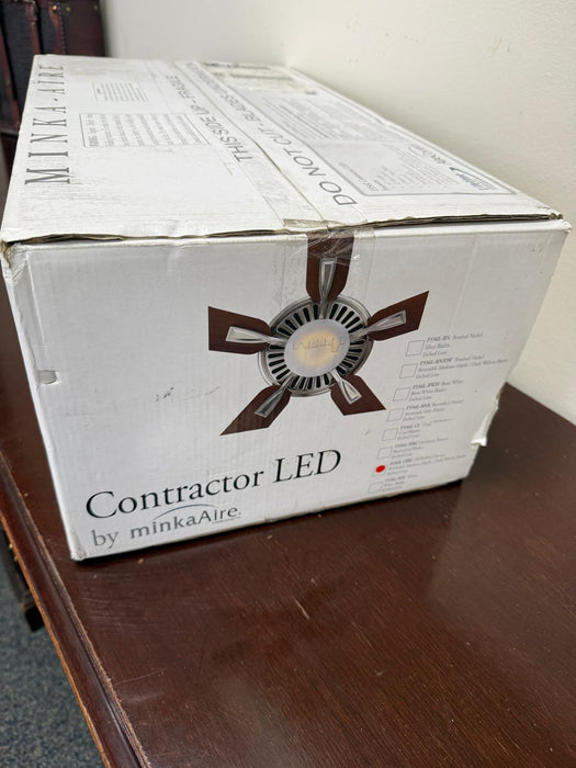 52" Minka Aire Contractor LED Indoor Ceiling Fan - F556L-ORB - Oil Rubbed Bronze Finish