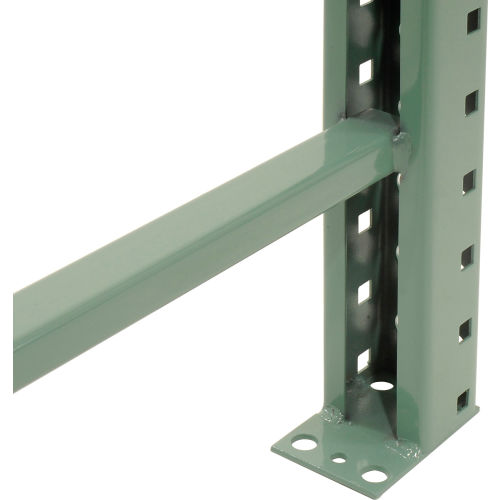 (10) Upright Steel Footplates - 4 1/2" x 3" x 1/8" , 3-Hole Rounded Corners, .125 A36 Steel