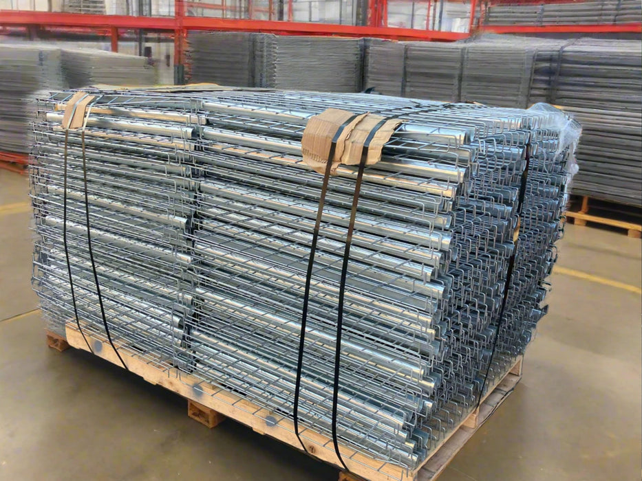 38"D x 46"L Pallet Rack Racking Shelf Wire Deck Decking Mesh USED