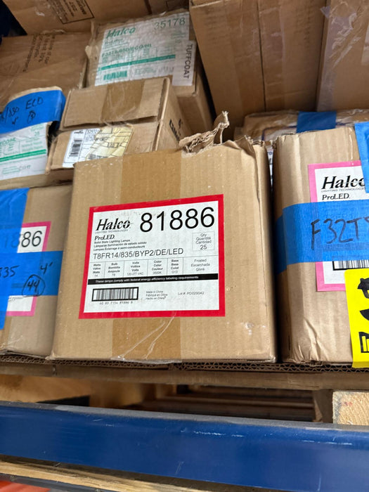 Bulk Pallet of Mixed LED Filament and Light Bulbs , Open Box & New