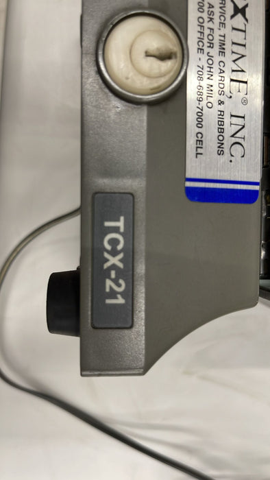 Amano TCX-21 Electronic Digital Time Clock