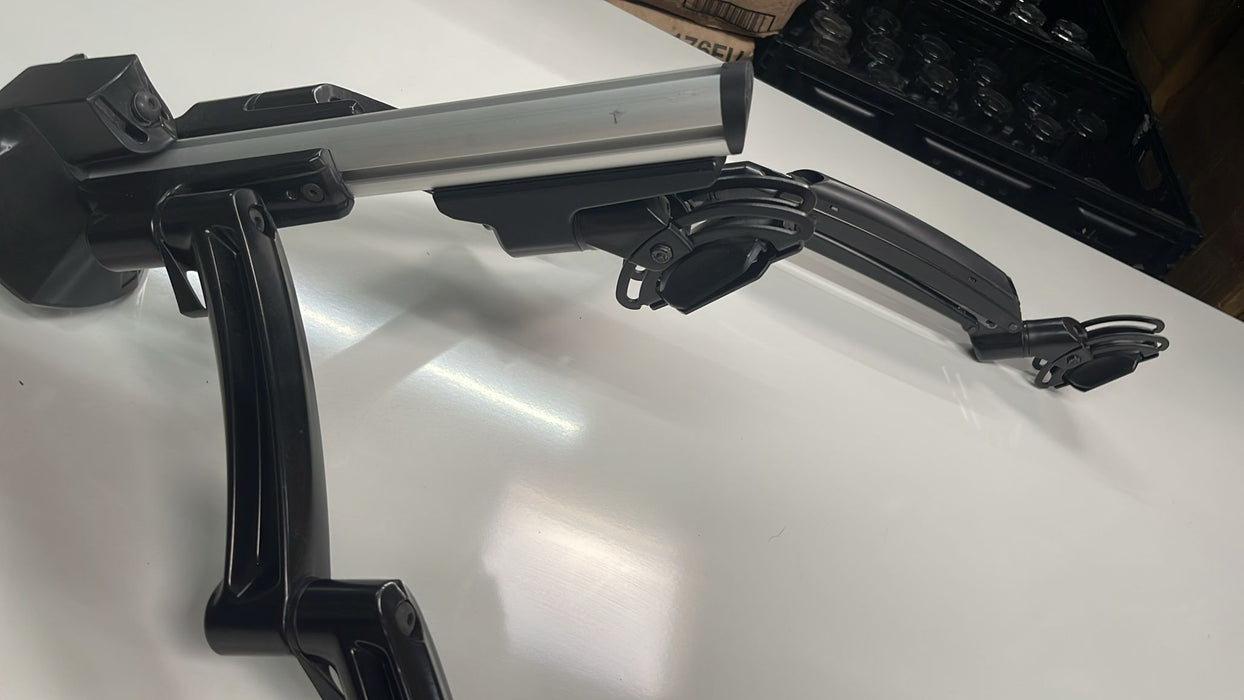 CHIEF Ergonomic Triple Monitor Mount for Desktop - Adjustable Monitor Arms