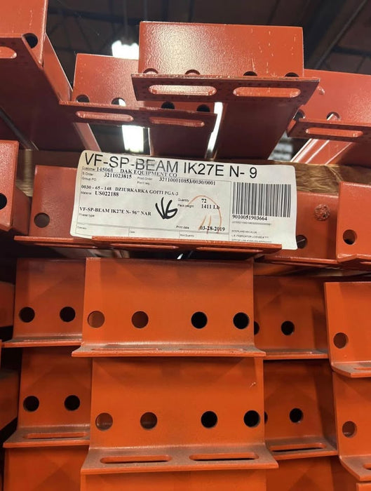 8ft (96") Structural Beams, Industrial Warehouses Heavy-Duty Beams, New