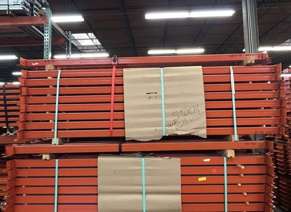 8ft (96") Structural Beams, Industrial Warehouses Heavy-Duty Beams, New