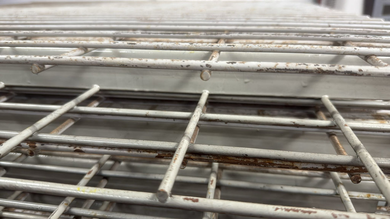 44"D x 45"L Waterfall Wire Decking – Used Pallet Rack Shelf Mesh Panel