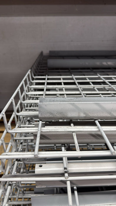 24"D x 46"L Waterfall Wire Decking Pallet Rack Racking Shelf Wire Deck Mesh - OXIDIZED USED