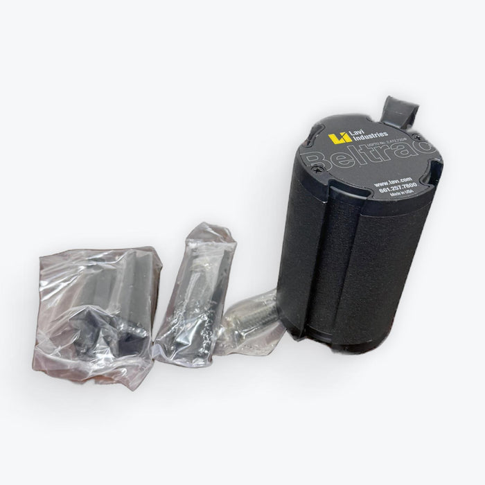 Beltrac® Wall-Mount Retractable Barrier Belts - Black Belt , New In Open Box