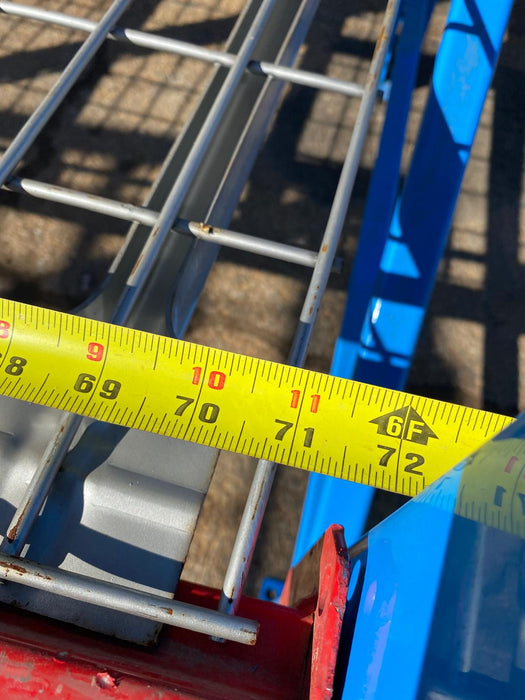 96"H x 48"D x 72"L Warehouse Industrial Teardrop Pallet Racks TearDrop System Complete Section