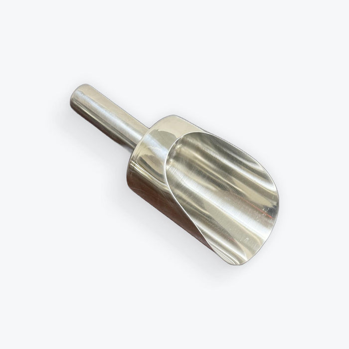 SANI-LAV Scoop: 16 oz Capacity, Silver, 9 1/8 in Overall Lg, 3 3/8 in Overall Wd, Stainless Steel