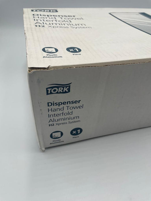 Tork Xpress Interfold Hand Towel Dispenser 451000 , Brushed Aluminum