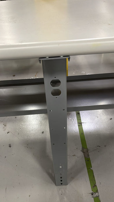 96" x 36" Steel Workbench Packing Table Laminated Table For Warehouse/Garage/Workshop