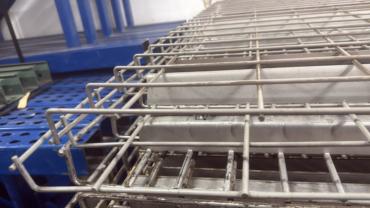 42"D x 51"L Waterfall Wire Decking – Used Pallet Rack Shelf Mesh Panel