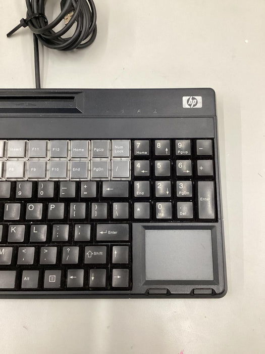 HP SPOS G86-6240411 Keyboard With Trackpad USB , Pre-owned