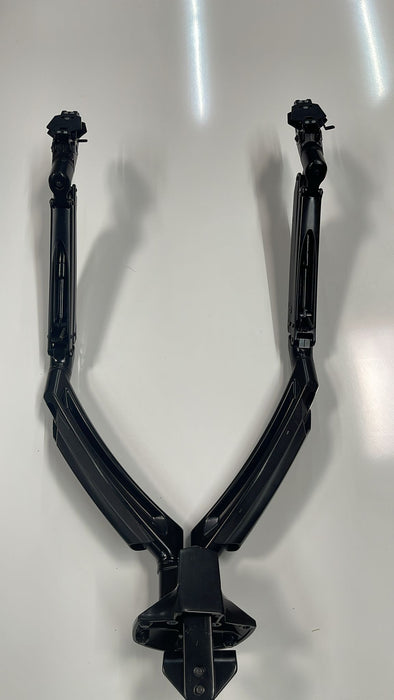 Ergonomic Dual Monitor Mount for Desktop - Adjustable Monitor Arms