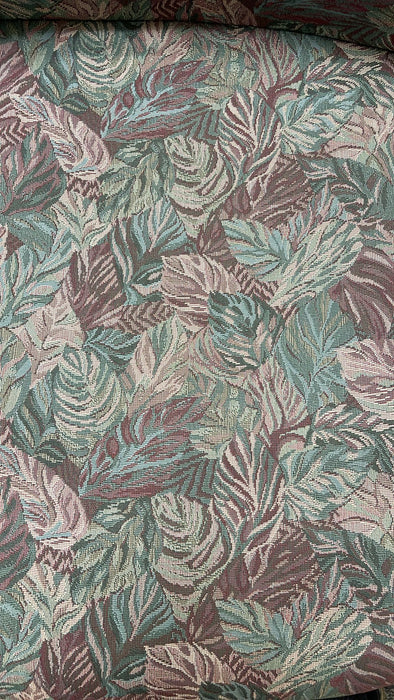 Vintage Cloth Office Desk Guest Chair Metal Frame/Legs