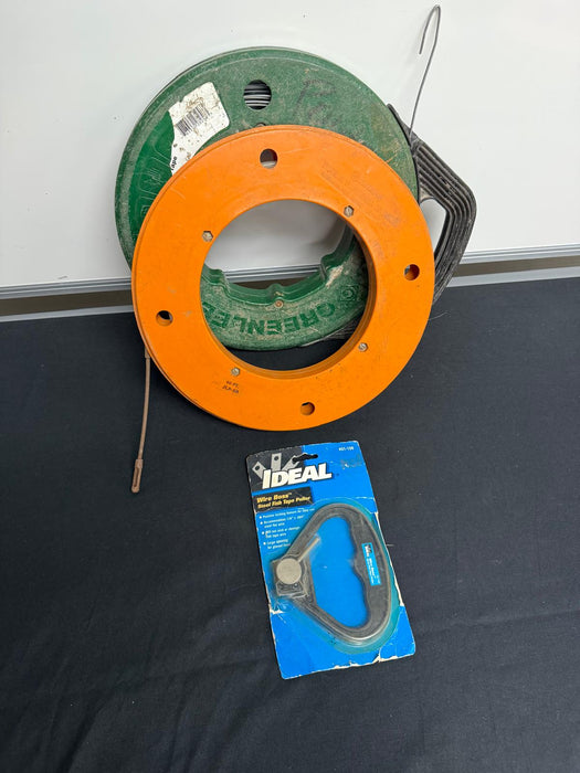 Mixed 50ft-200ft Fishtape Hook Rolls, Bundle of 5