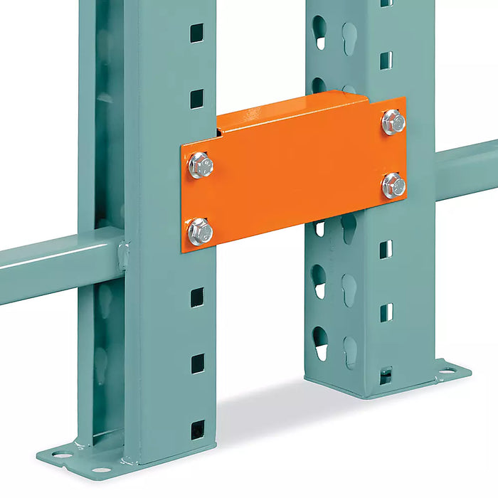 Interlake Mecalux 8" Row Spacers, Orange With Hardware