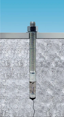 1/2" x 3-3/4" Strong-Tie Strong Bolt Wedge Anchor, 304 Stainless Steel