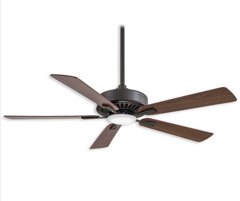 52" Minka Aire Contractor LED Indoor Ceiling Fan - F556L-ORB - Oil Rubbed Bronze Finish