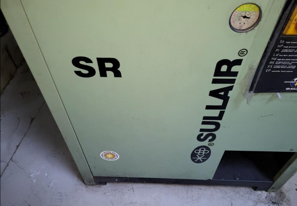 Sullair Model SR-400 Refrigerated Compressed Air Dryer, Used