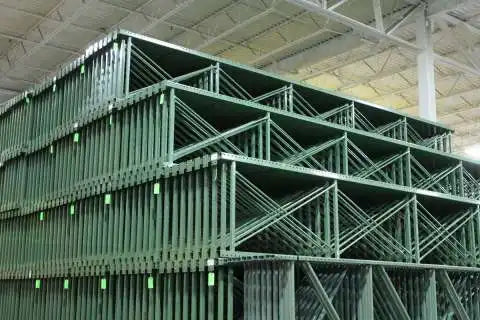 16ft x 54" Tear Drop Style Uprights USED