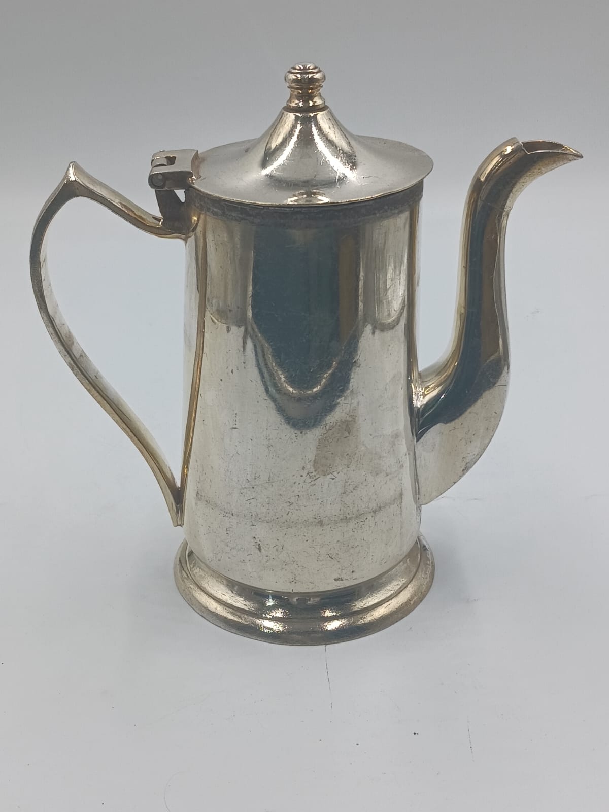 Vintage metal outlet coffee pot