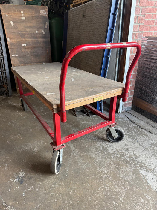 Height Platform Rolling Truck Cart, 60" x 29.5 x 41", Used