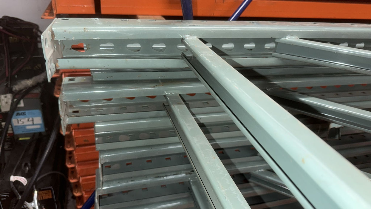 7ft x 42" TearDrop Style Upright, Used