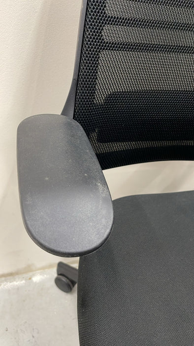 Steelcase Series 1 Office Chair Height Adjustable Reclinable Desk Chair