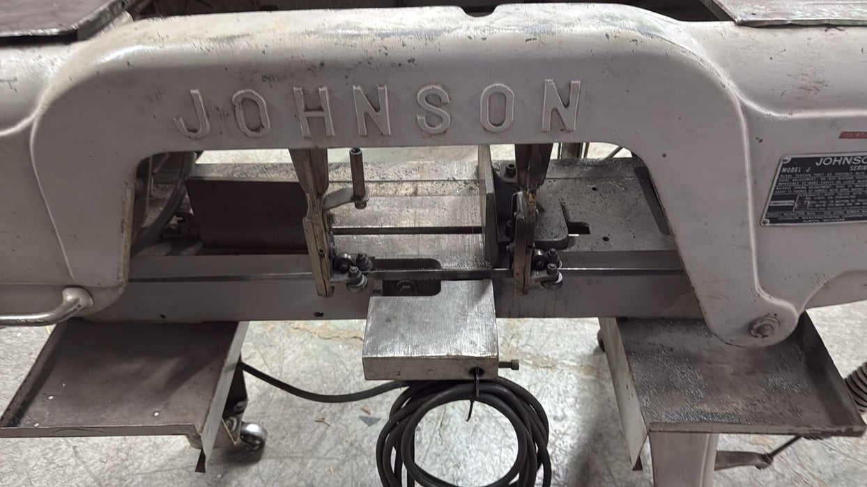 Johnson MODEL J HORIZONTAL BANDSAW , 64"L x 20"D x 44"H