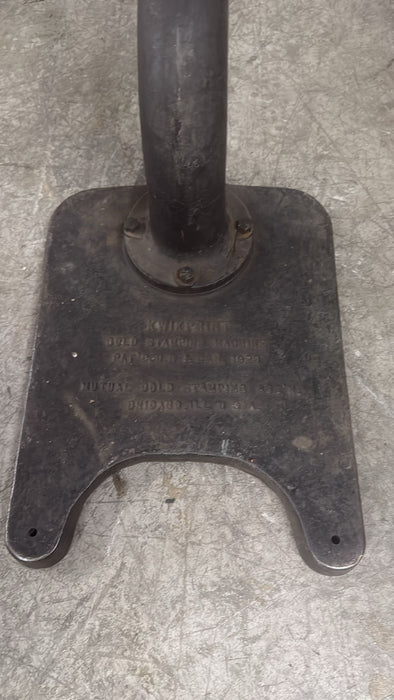 Vintage Kwikprint 1923 Hot Foil Stamping Machine, Pre-Owned