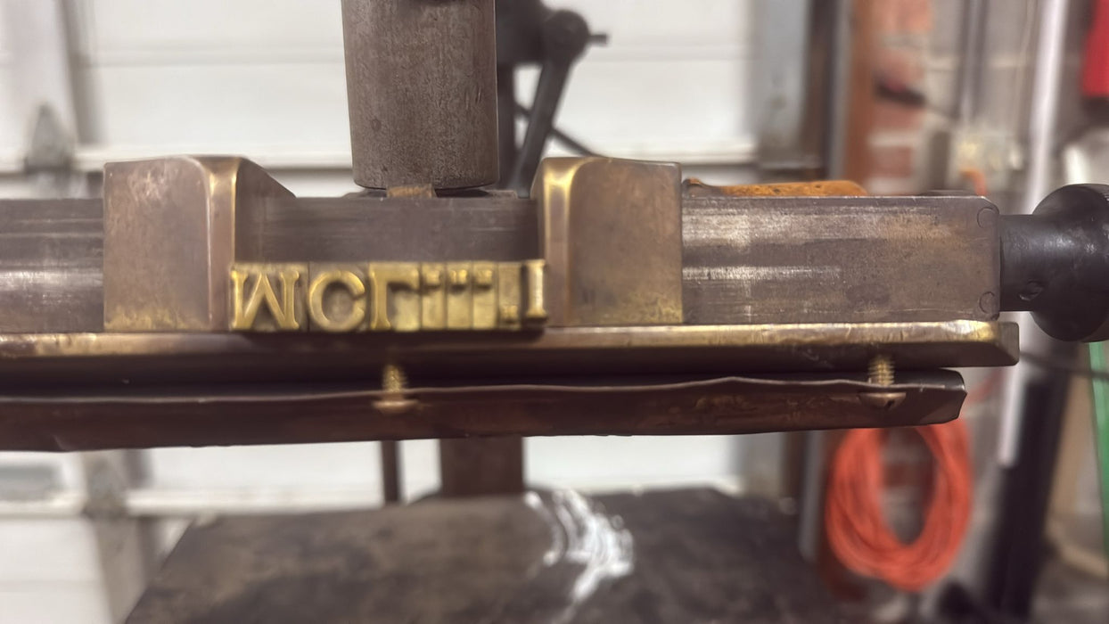 Vintage Kwikprint 1923 Hot Foil Stamping Machine, Pre-Owned