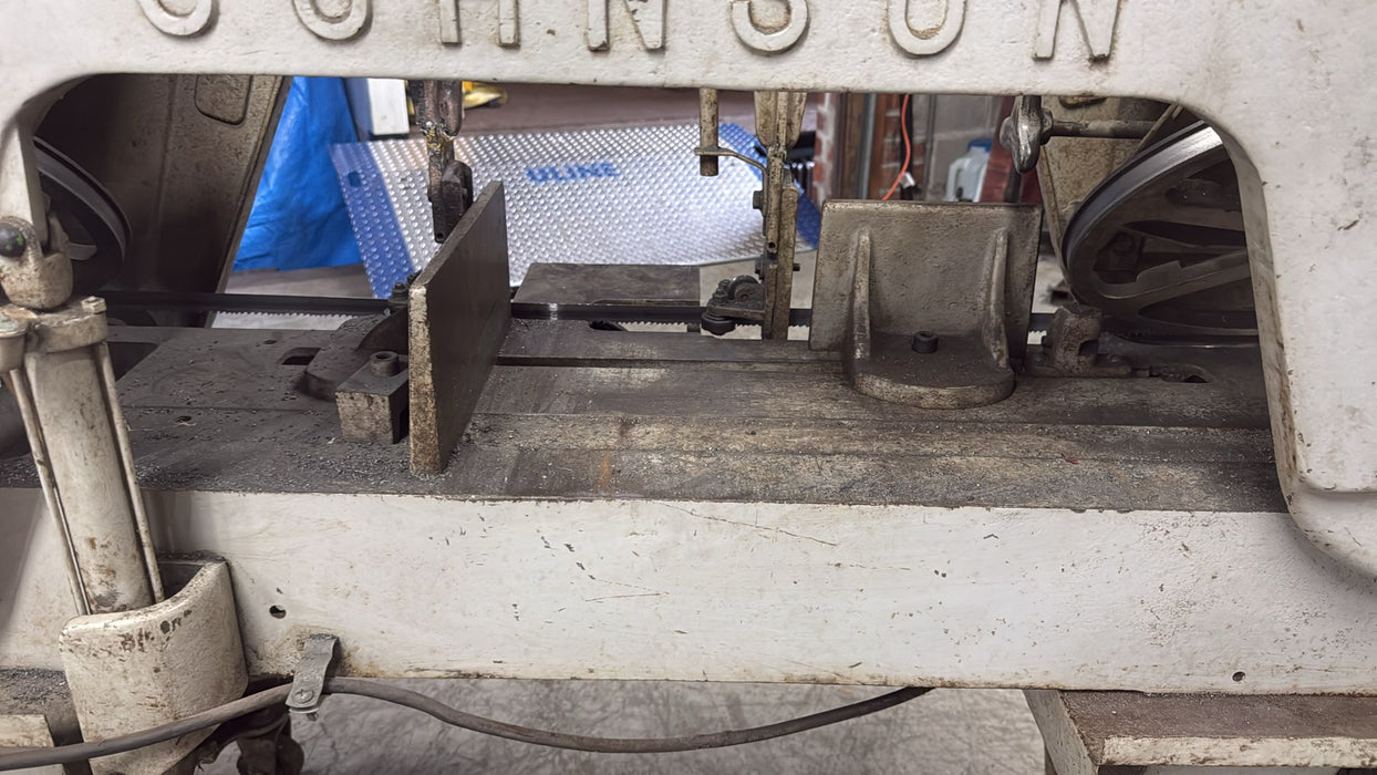 Johnson MODEL J HORIZONTAL BANDSAW , 64"L x 20"D x 44"H