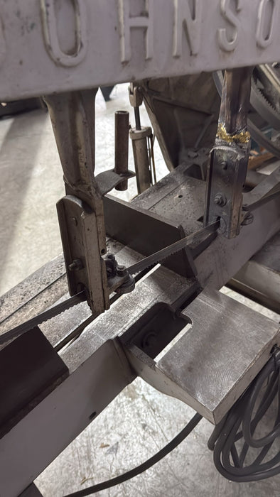 Johnson MODEL J HORIZONTAL BANDSAW , 64"L x 20"D x 44"H
