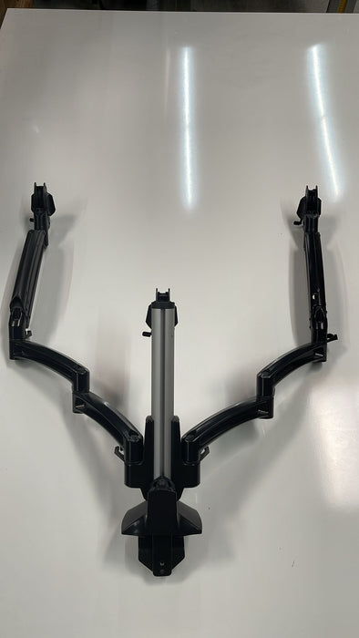 CHIEF Ergonomic Triple Monitor Mount for Desktop - Adjustable Monitor Arms