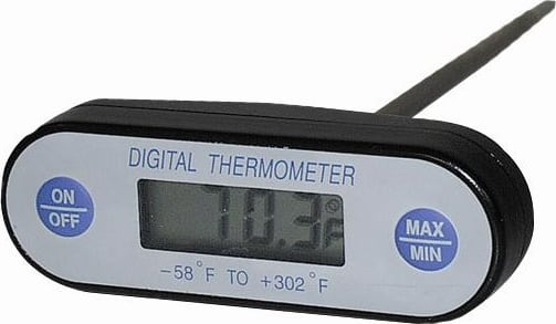 General DT618HF Waterproof T-Handle Key Pad Digital Stem Thermometer