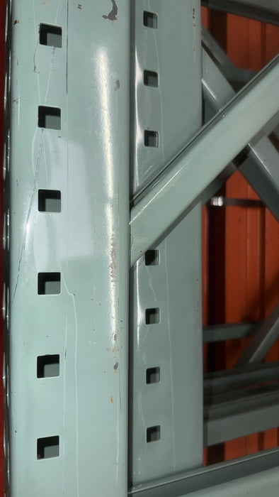 7ft x 42" TearDrop Style Upright, Used