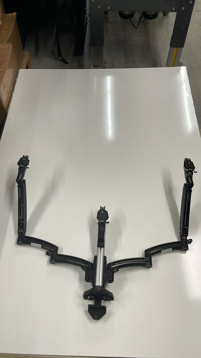 CHIEF Ergonomic Triple Monitor Mount for Desktop - Adjustable Monitor Arms