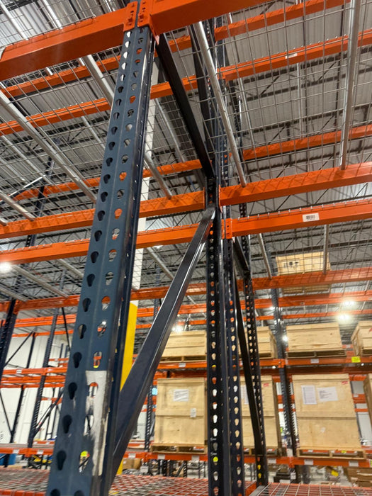 16ft x 42" Tear Drop Style Uprights USED