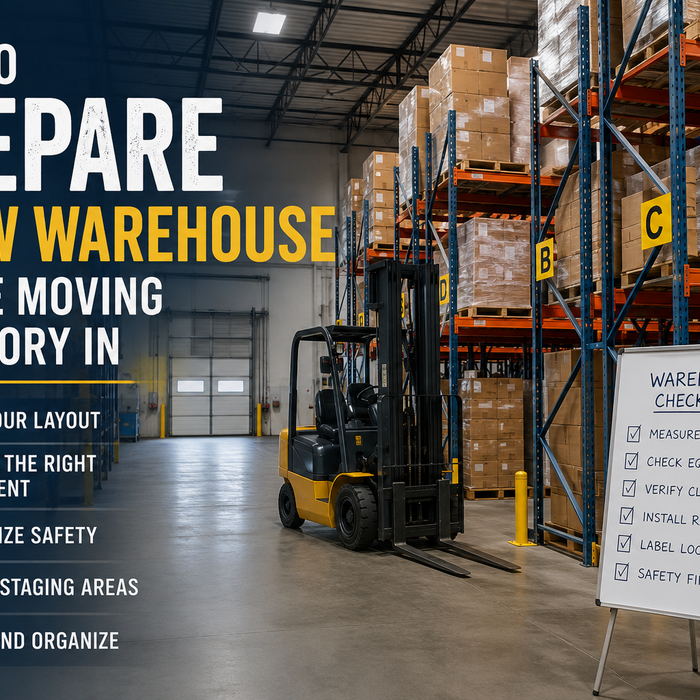 How to Prepare a New Warehouse Before Moving Inventory In