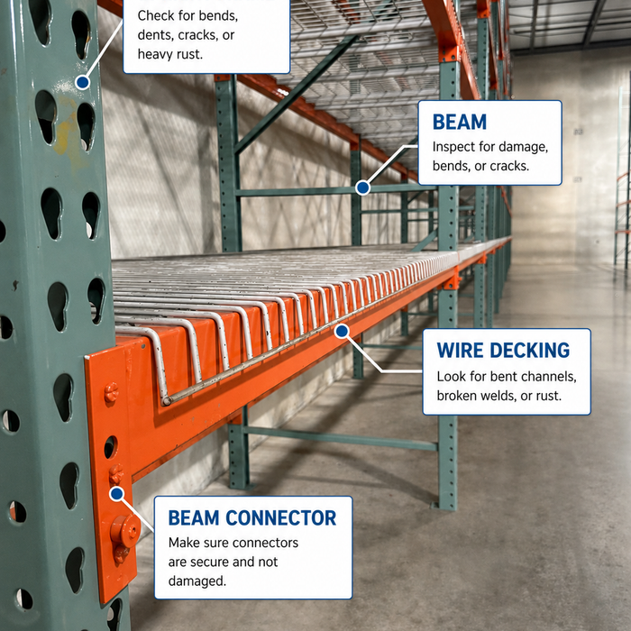 What to Check Before Buying Used Pallet Racking