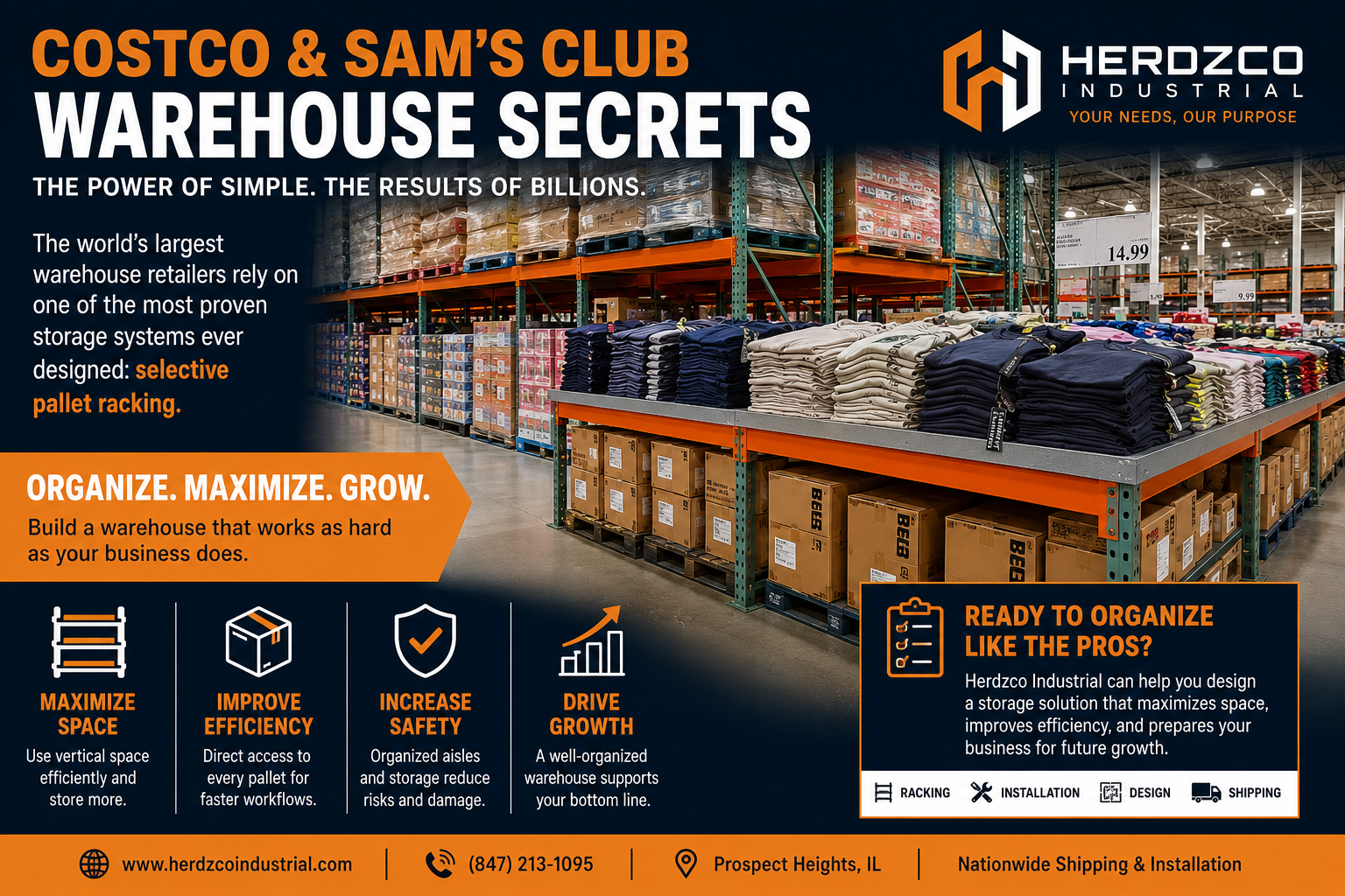 Costco & Sam's Club Warehouse Secrets: Why Simple Pallet Racking Is the Backbone of Multi Million Dollar Operations