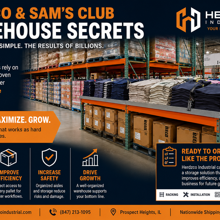 Costco & Sam's Club Warehouse Secrets: Why Simple Pallet Racking Is the Backbone of Multi Million Dollar Operations
