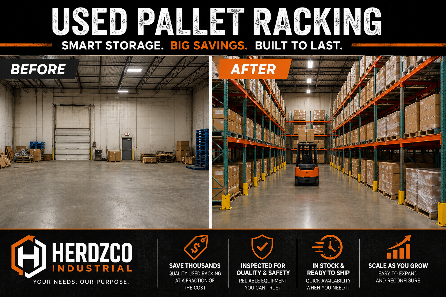 Used Pallet Racking: The Smart Investment That Helps Growing Businesses Save Thousands